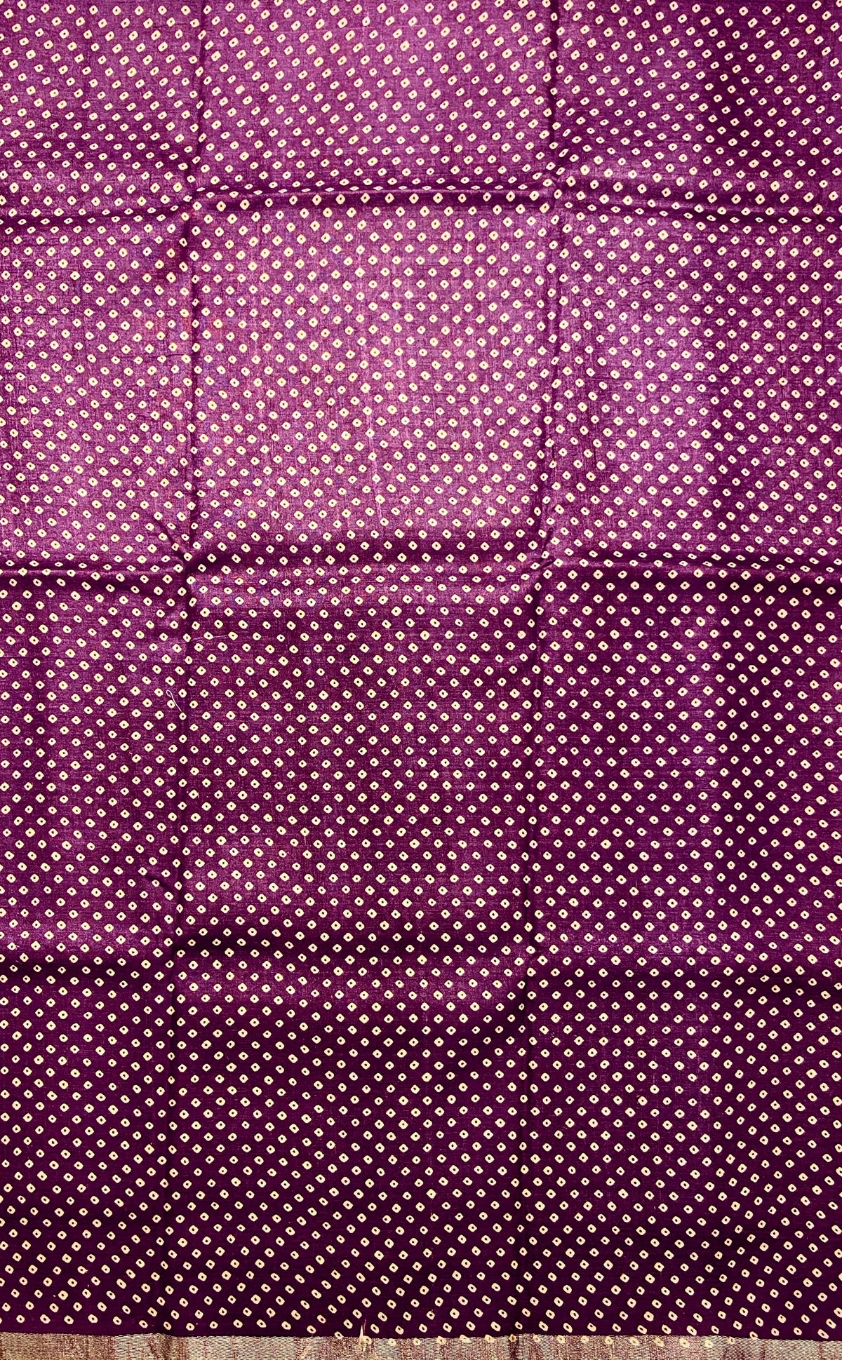 Purple Tussar Silk Saree