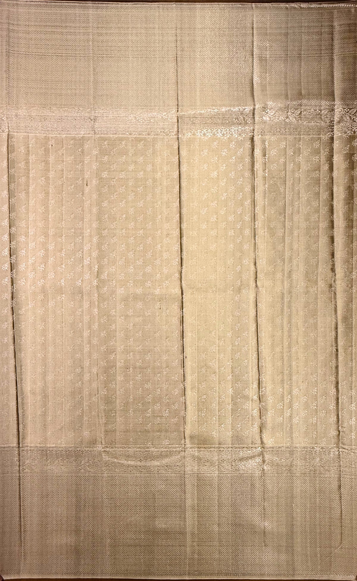 Golden Pure Silk Kanjivaram Saree