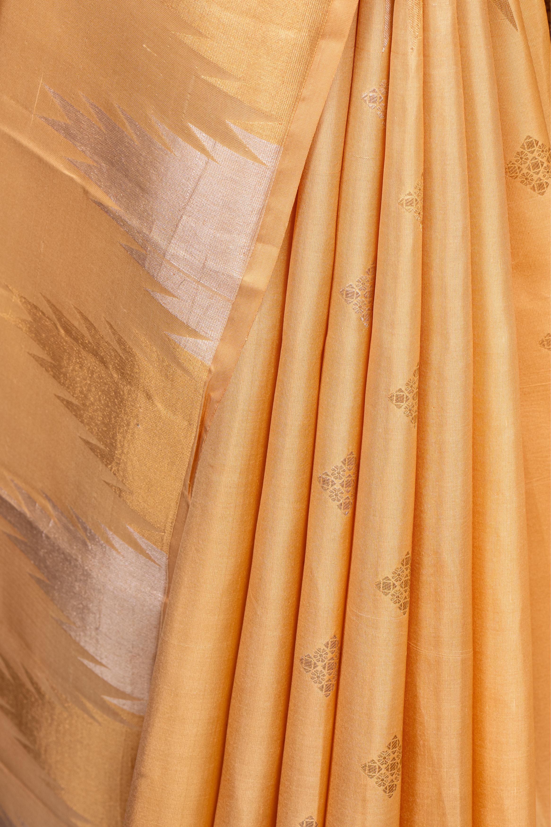 Sandal Pure Silk Saree