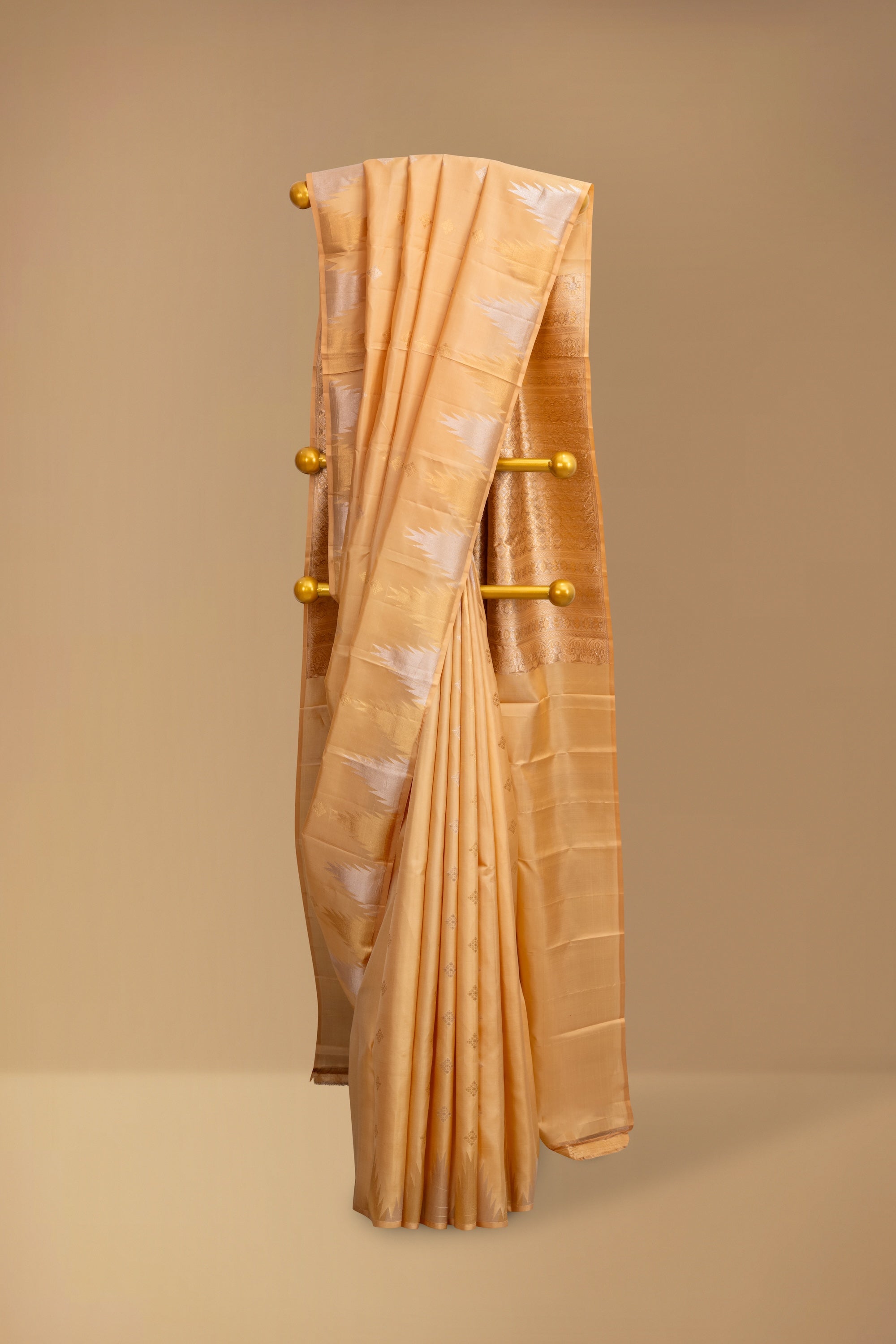 Sandal Pure Silk Saree