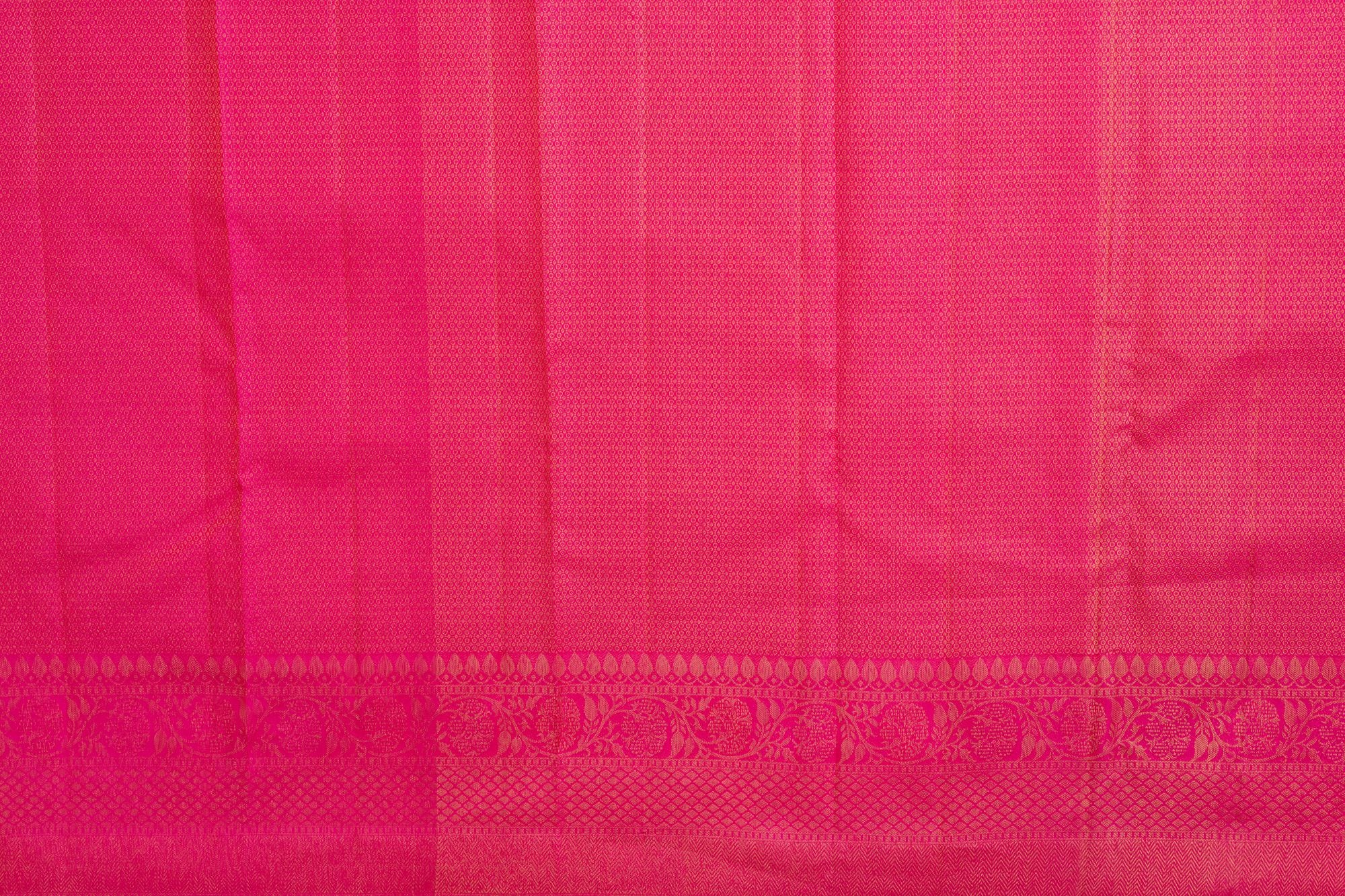 Two-toned Grey Pure Silk Kanjivaram Saree