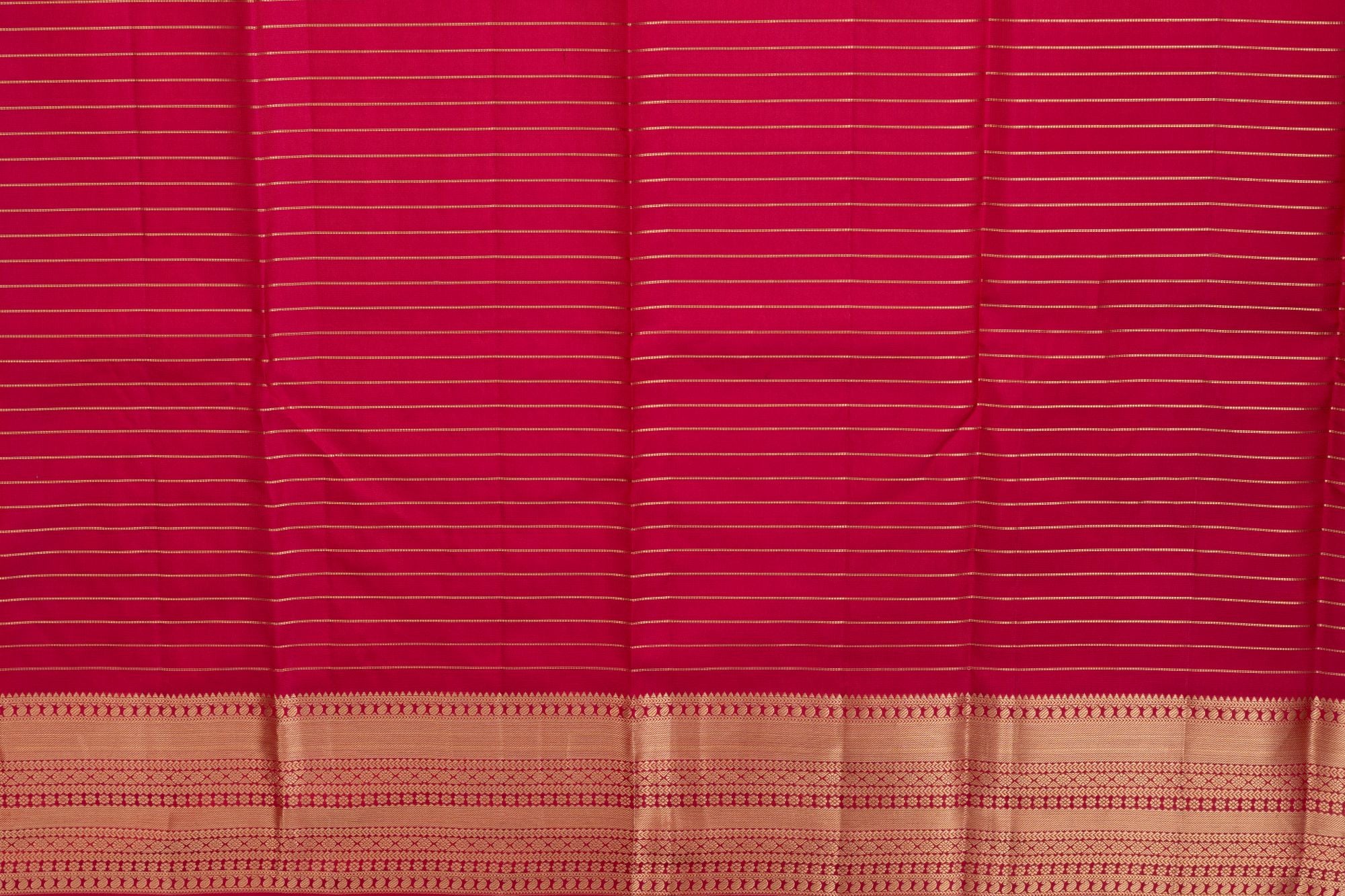 Maroon Red Pure Silk Kanjivaram Saree