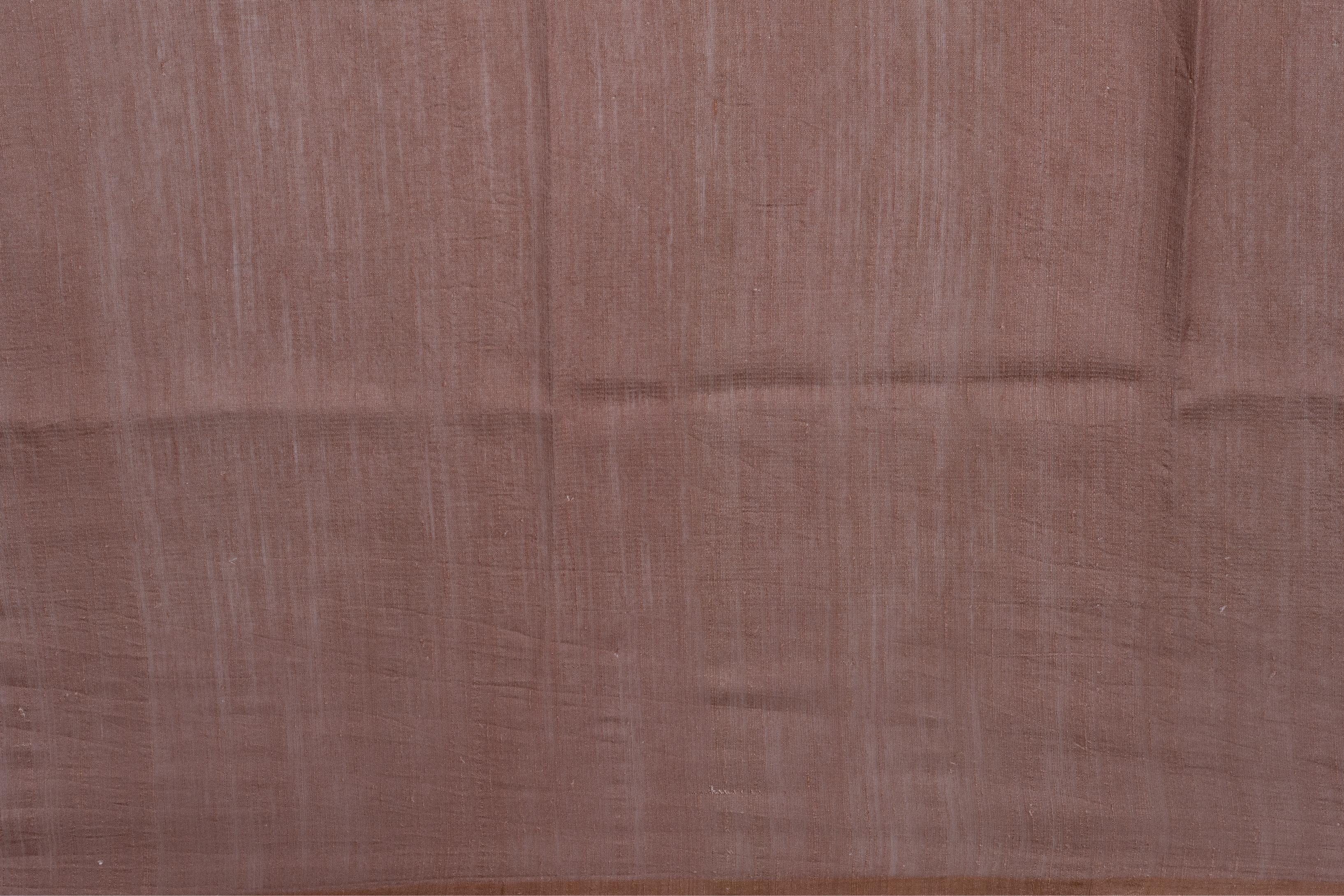 Printed Brown Organza Saree