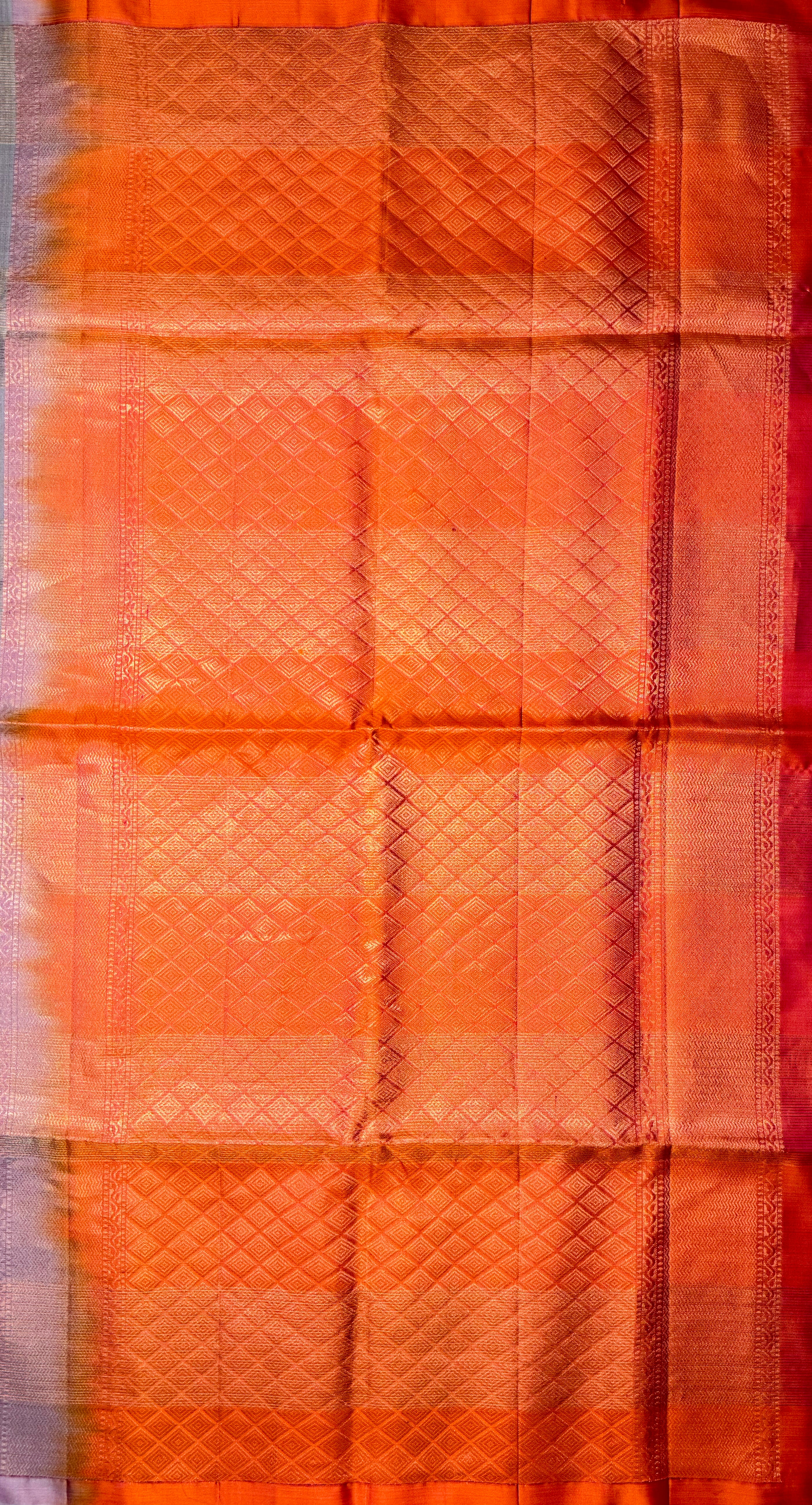 Grey Pure Silk Soft Silk Saree