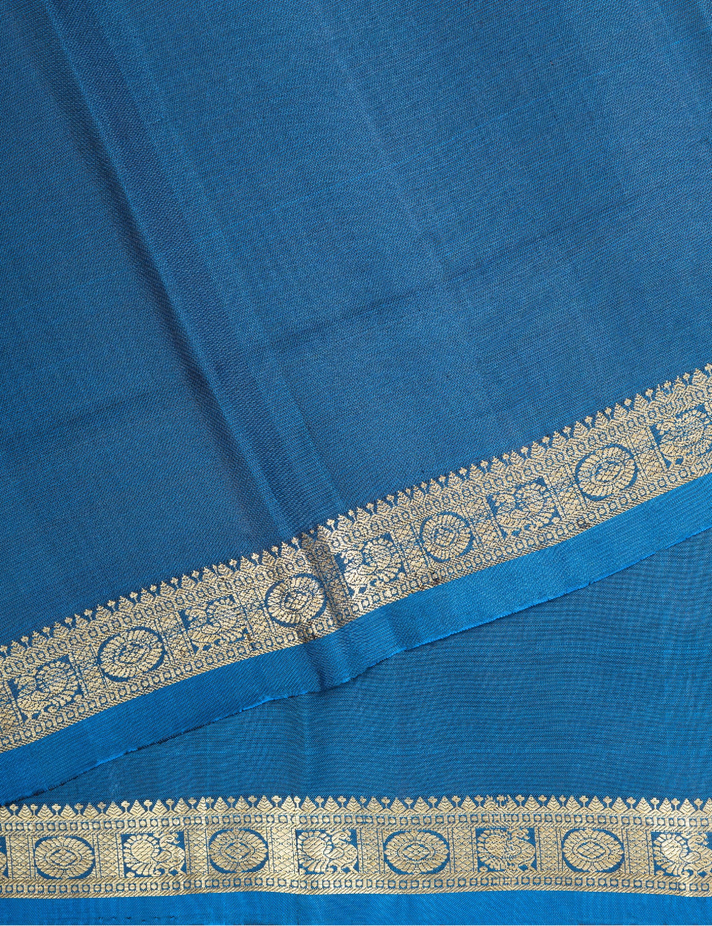 Dark Purple Pure Silk Saree