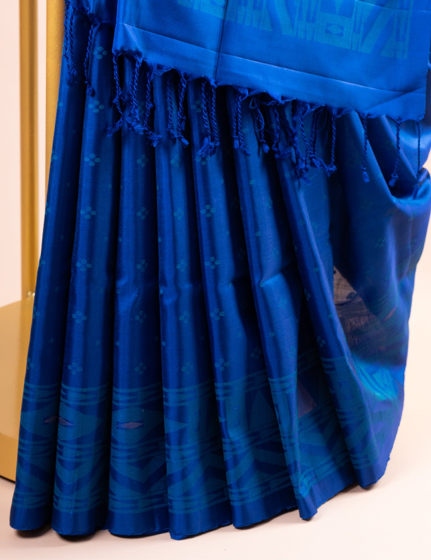 Blue Pure Soft Silk Saree