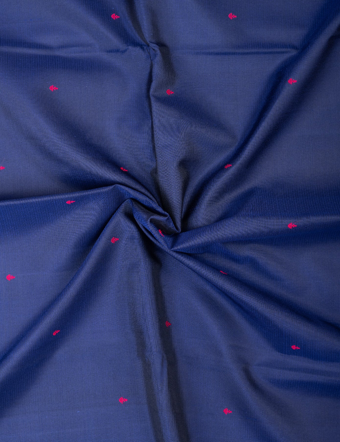 Dark Blue Pure Silk Saree