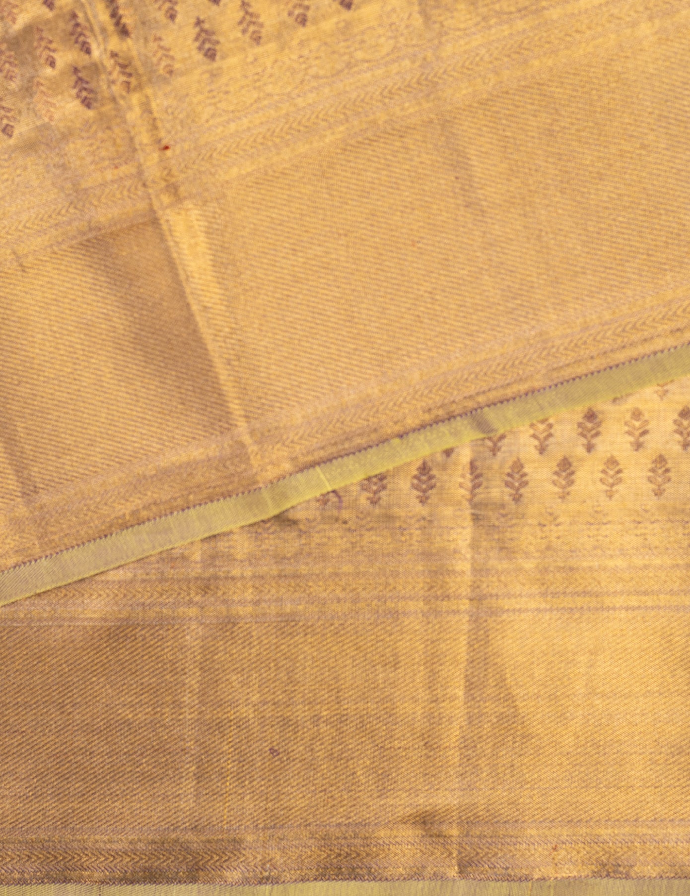 Gold Tissue Pure Silk Pure Zari Kanjivaram Saree