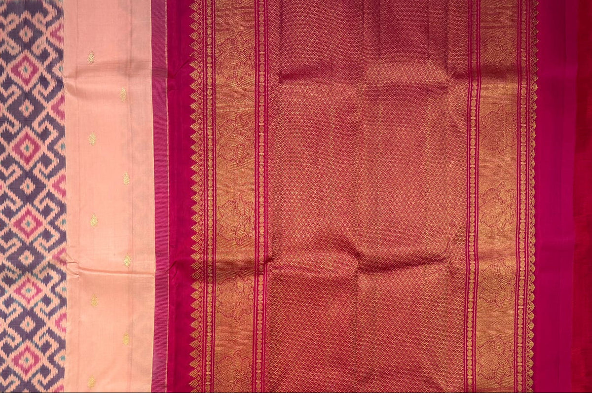 Pink Pure Silk Kanjivaram Saree