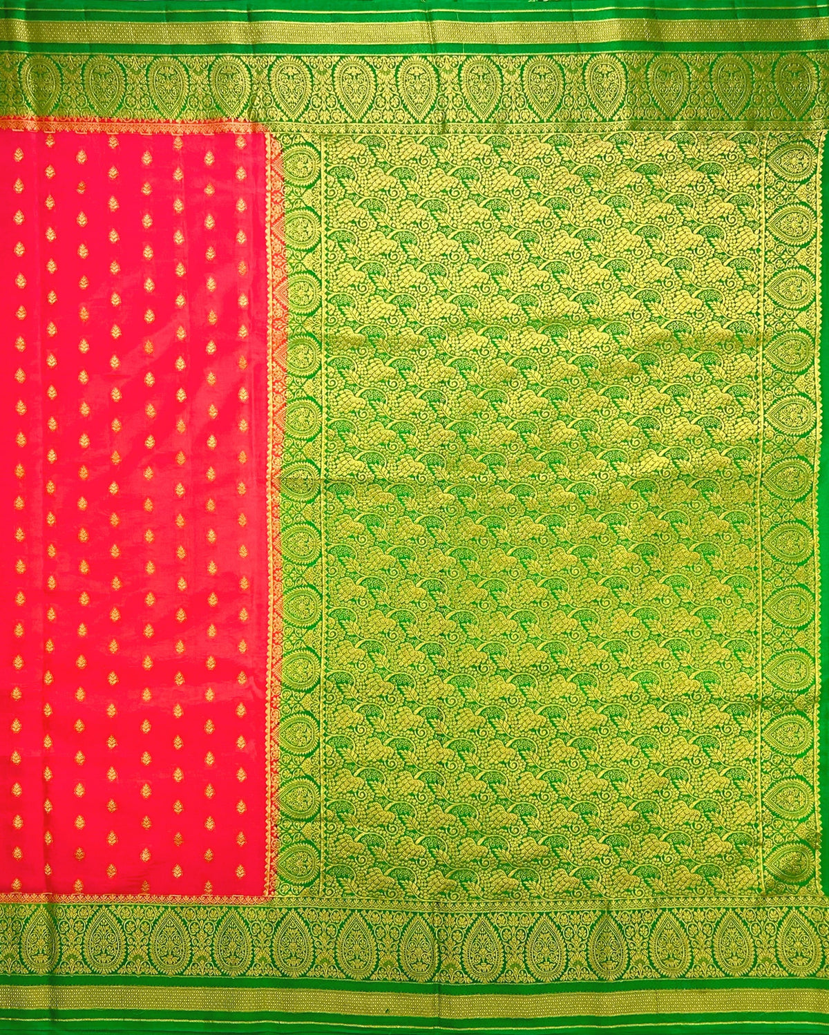 Pink Pure Silk Saree