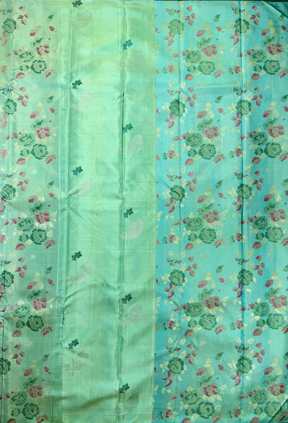 Green Pure Silk Kanjivaram Saree