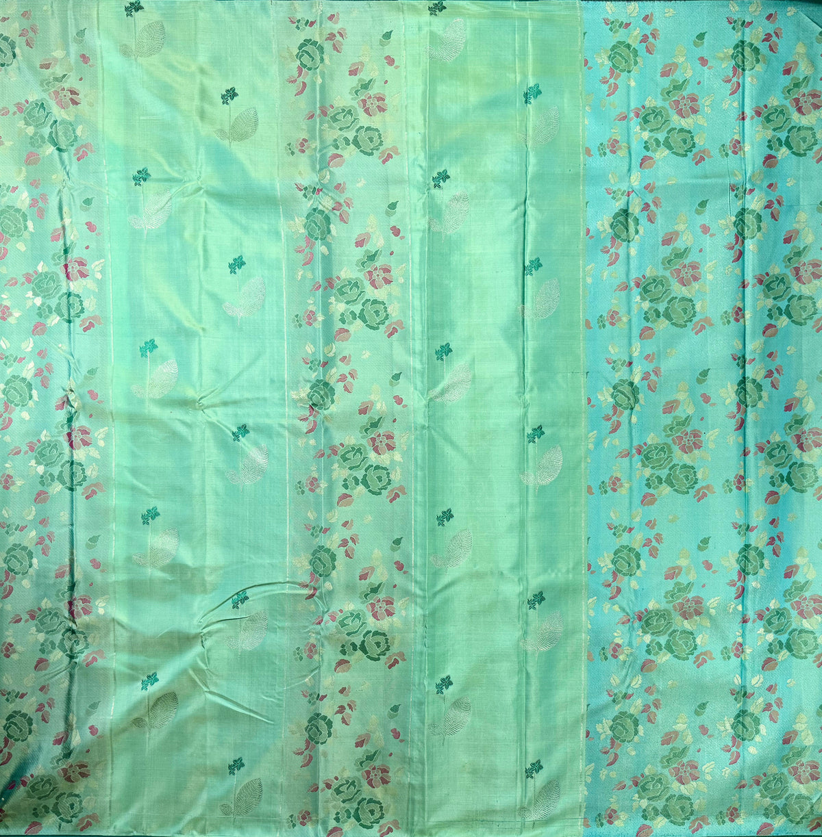 Green Pure Silk Kanjivaram Saree