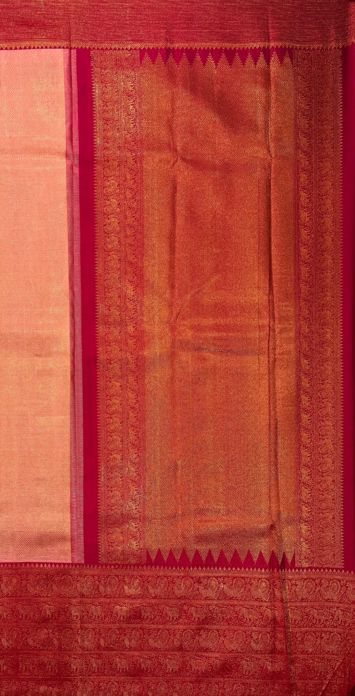 Pink Pure Silk Kanjivaram Saree