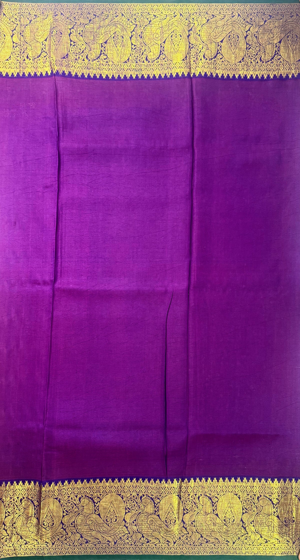 Beige Pure Silk Kanjivaram Saree