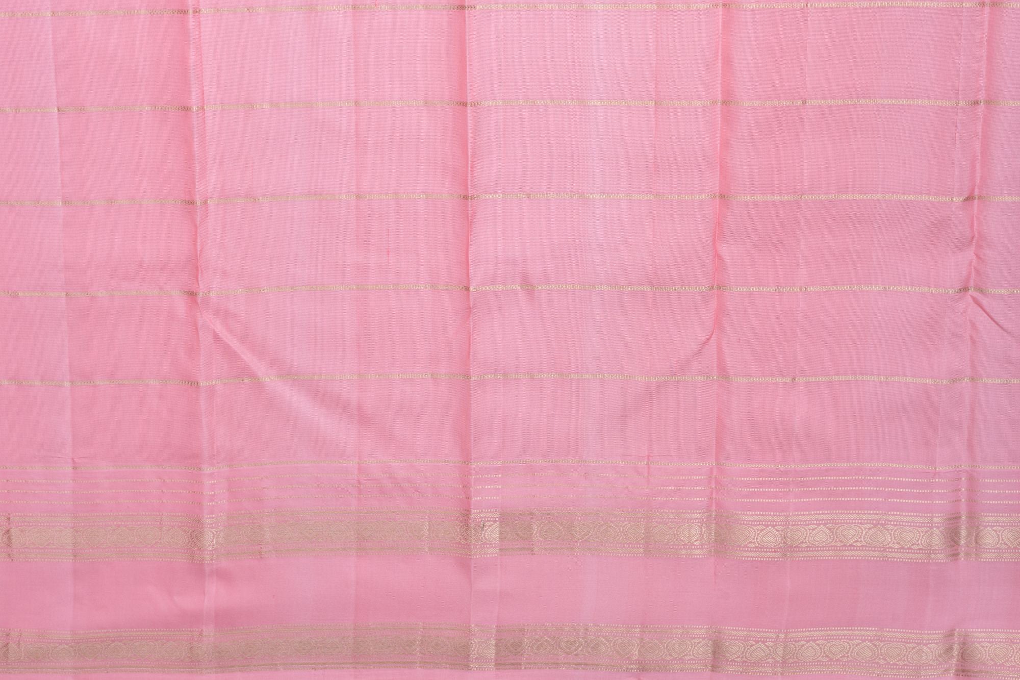 Light Pink Pure Silk Kanjivaram Saree