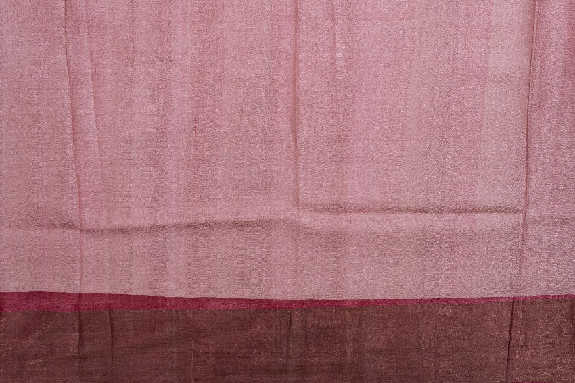 Myil by Kumaran Silks Printed Pink Tussar Silk Saree