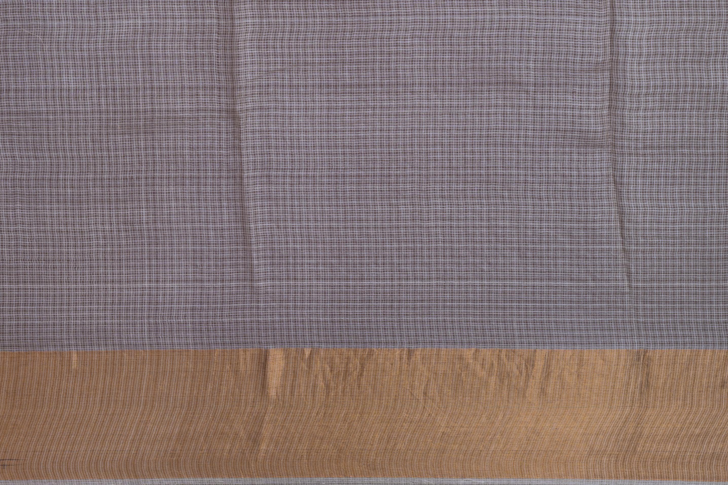 Embroidered Sandal Kota Silk Saree
