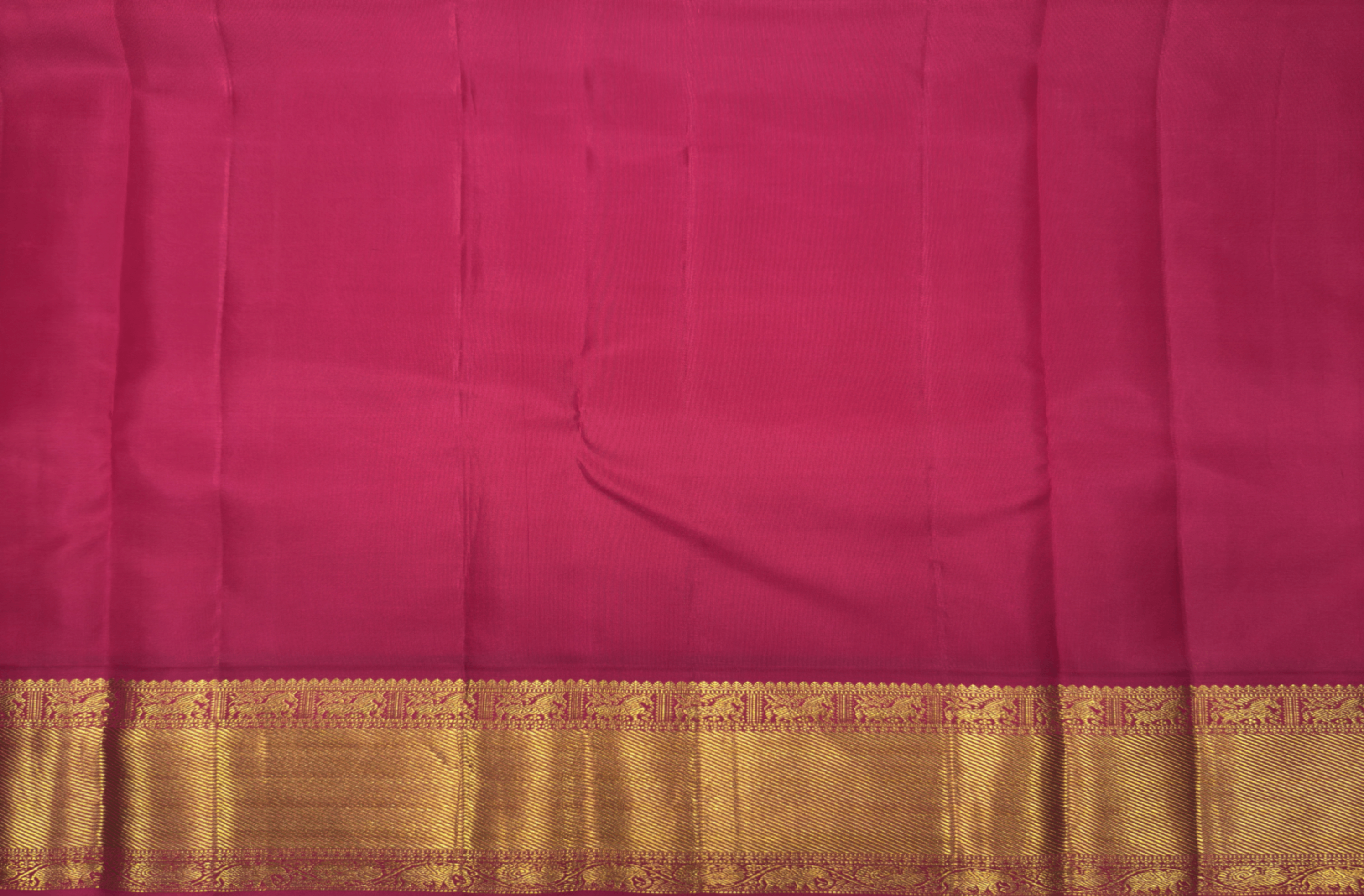 Mustard Yellow Pure Silk Kanjivaram Saree
