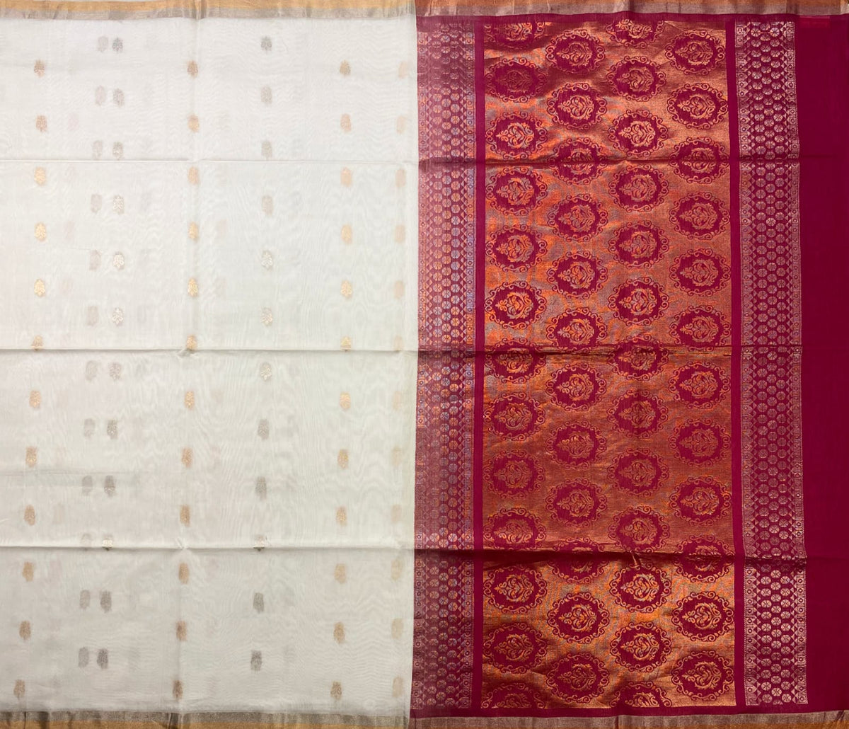 Pink Silk Cotton Saree